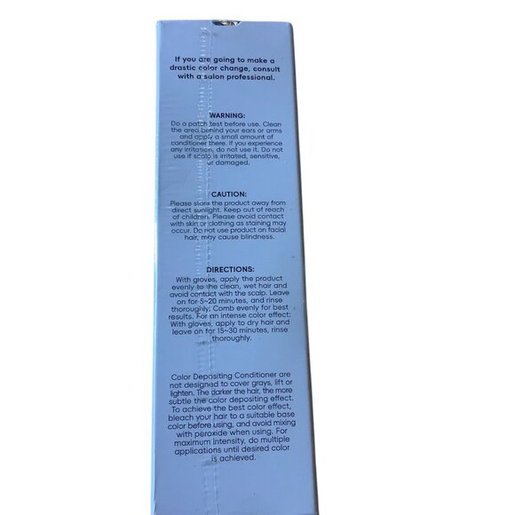 Maidu Color Depositing Conditioner Denim Blue 7 Oz Deep Condition Cosmetic Pro - Picture 4 of 5